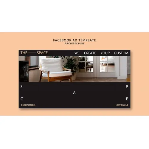 Architecture project facebook template