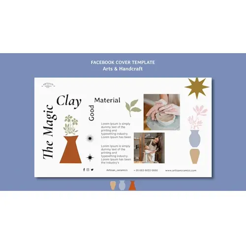 Arts and handcraft facebook cover