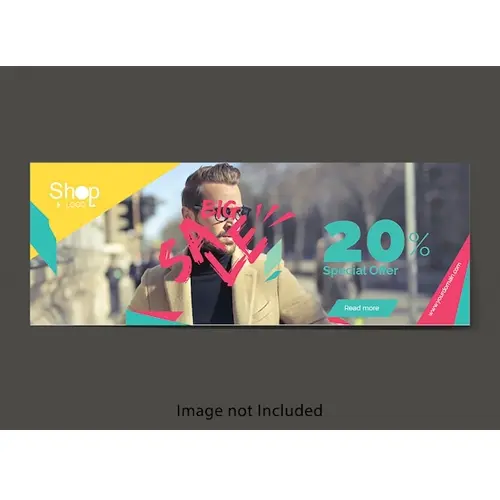 Big sale facebook cover and banner template