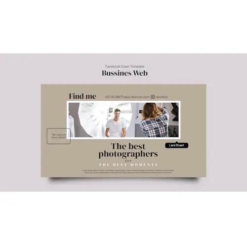 Business concept  facebook cover