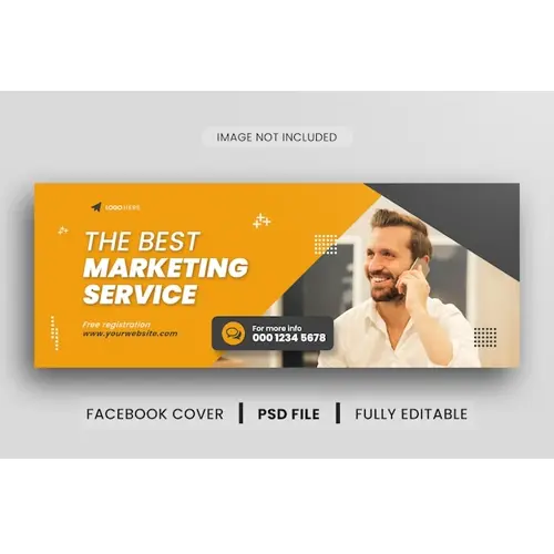 Business facebook cover banner template design
