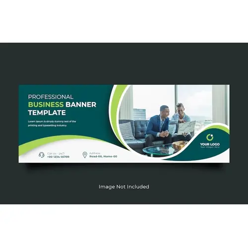 Business facebook cover banner template