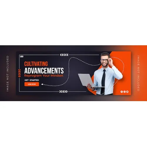 Business facebook cover header banner post photoshop template psd