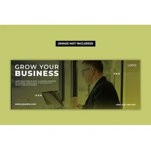 Business Facebook cover page Template Psd