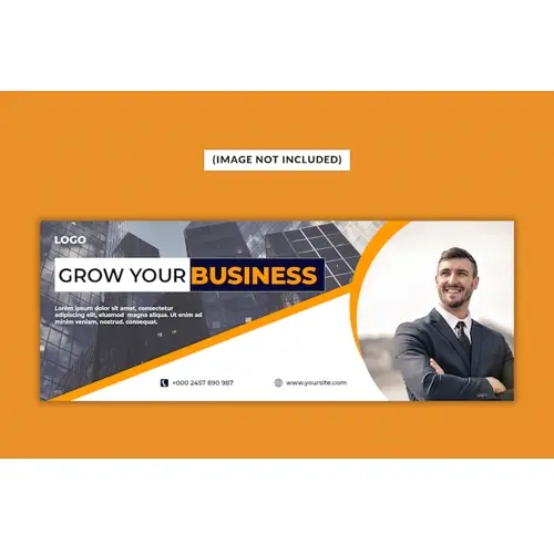 Business Facebook cover page Template Psd