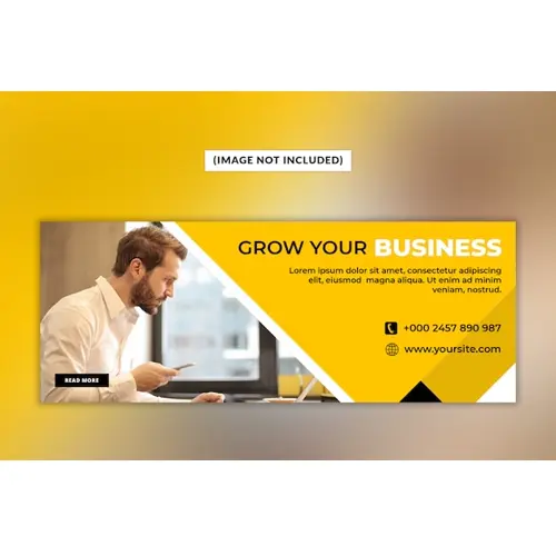 Business Facebook cover page Template Psd