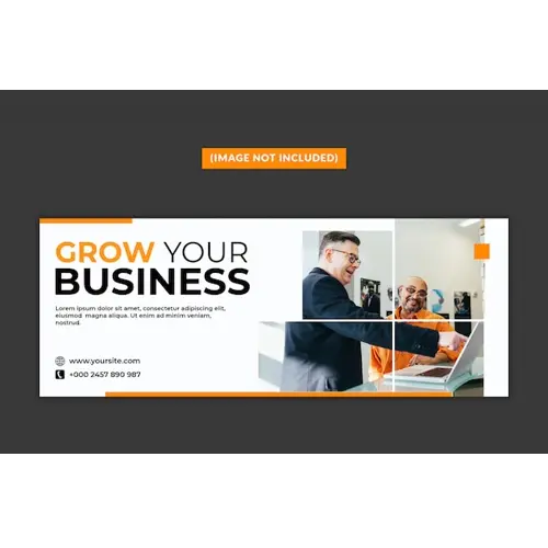 Business Facebook cover page Template Psd