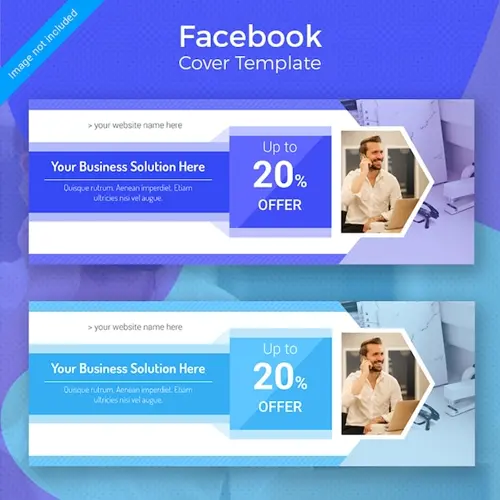 Business Facebook Cover Template Design