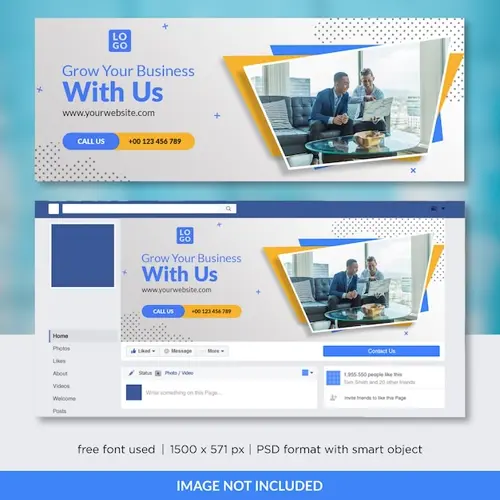 Business Facebook Cover Template