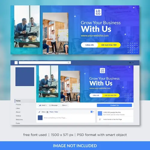 Business Facebook Cover Template