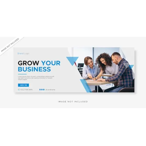 Business facebook cover and web banner template