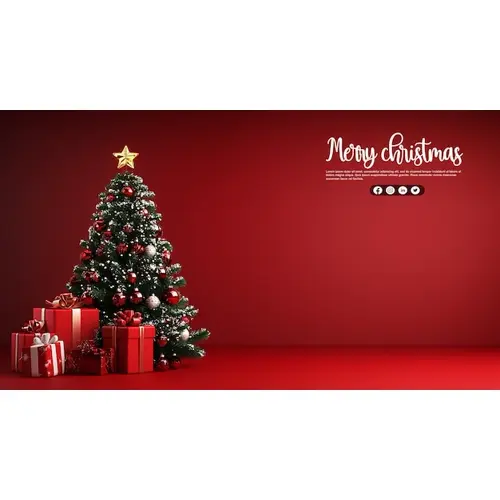 Christmas celebration youtubeinstagram and facebook cover