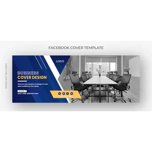 Corporate business marketing social media facebook cover and web banner template
