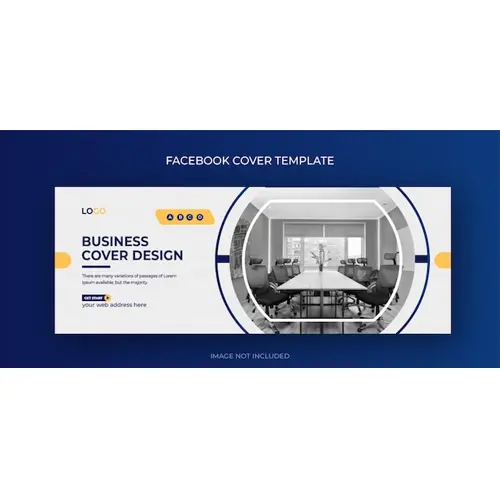 Corporate business marketing social media facebook cover and web banner template