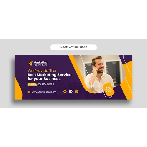Corporate Facebook Cover Design Template