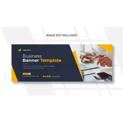Corporate facebook cover template
