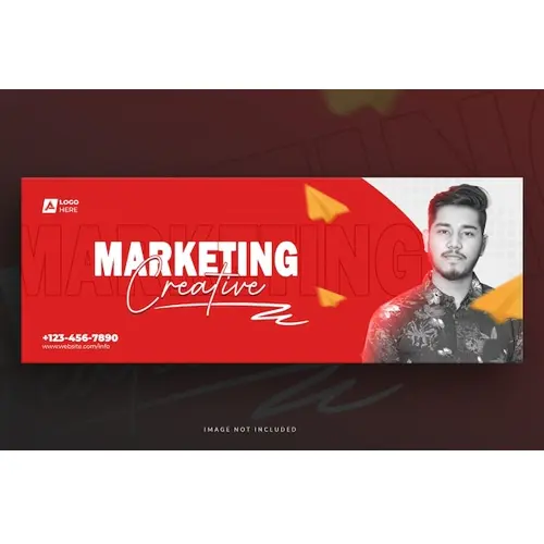 Corporate facebook cover and web banner template