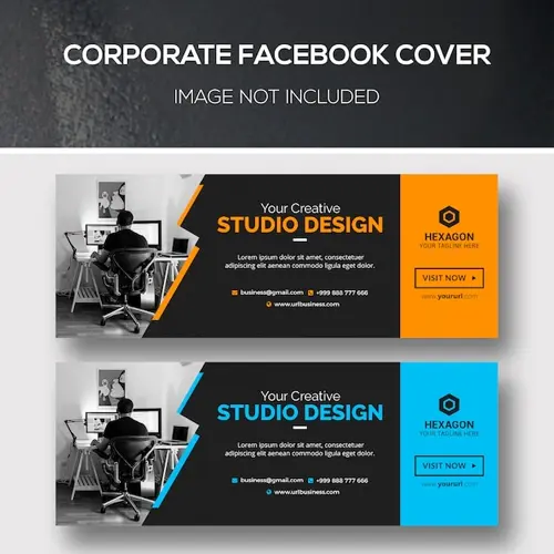 Corporate facebook covers