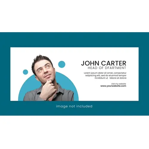 Creative Facebook banner design template