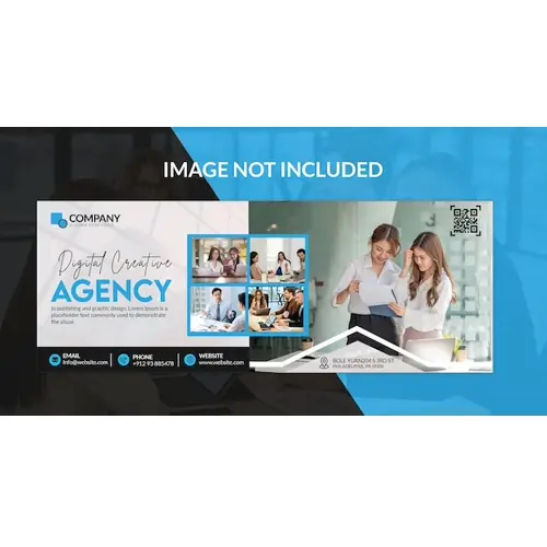 Digital Creative Agency Facebook cover Design Template