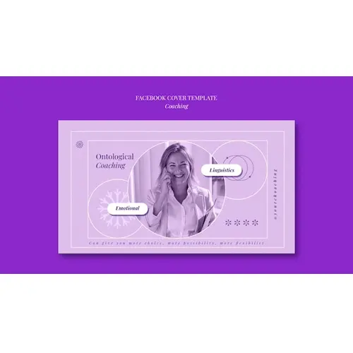 Digital lavender facebook cover