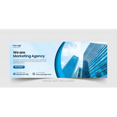 Digital marketing agency and corporate business facebook cover social media post banner