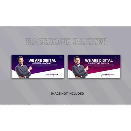 Digital marketing agency and corporate business promotion Facebook cover design