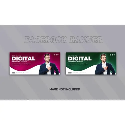 Digital marketing agency and corporate business promotion Facebook cover design