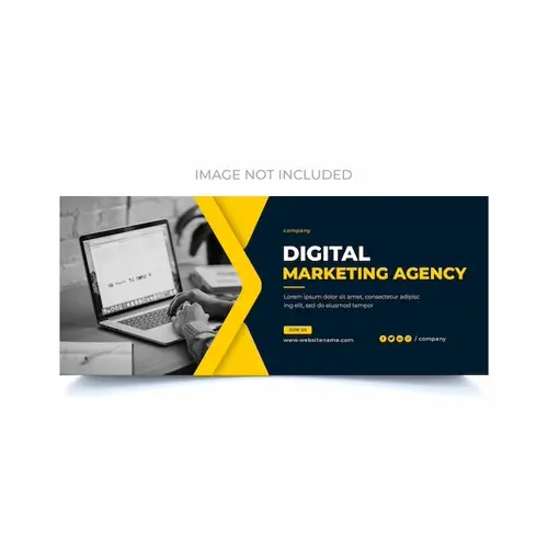 Digital marketing agency and corporate facebook cover photo design