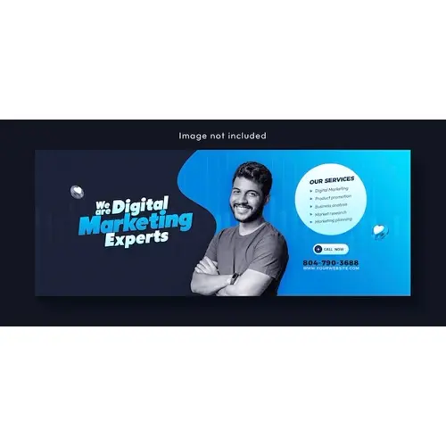 Digital marketing agency and corporate Facebook cover template design