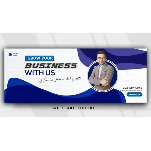Digital marketing agency and corporate facebook cover template