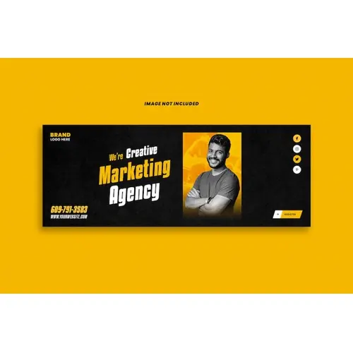 Digital Marketing Agency Facebook Cover Banner Template