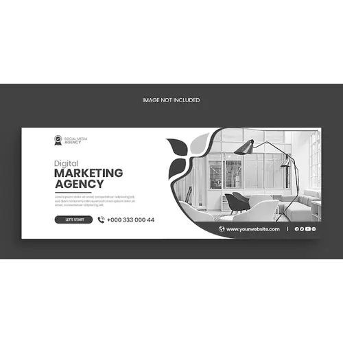Digital Marketing agency facebook cover banner