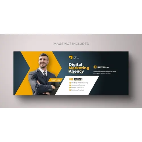 Digital marketing agency facebook cover business Facebook cover design