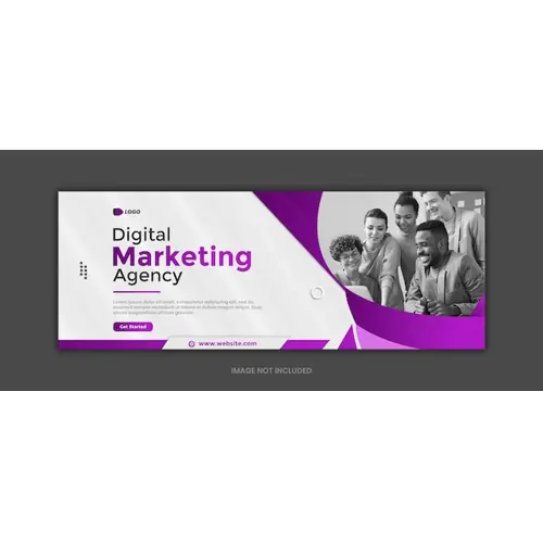 Digital Marketing Agency Facebook Cover Template Design