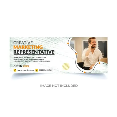 Digital Marketing Agency Facebook Cover Template Photoshop Design