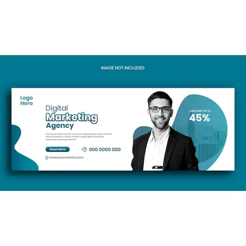Digital marketing agency facebook cover