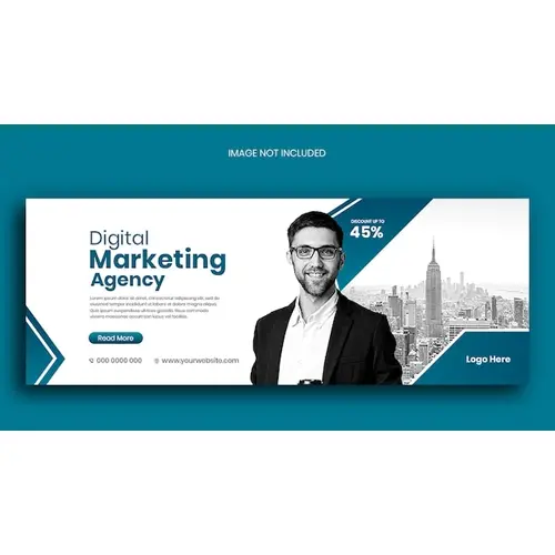 Digital marketing agency facebook cover