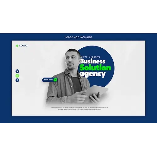 Digital marketing agency service promoting Facebook cover banner design