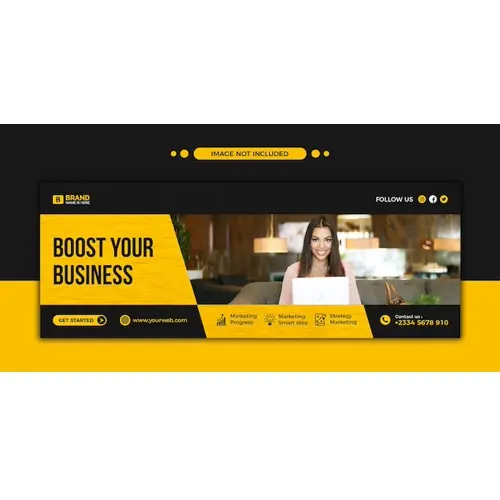 Digital marketing agency social media or facebook timeline cover and web template