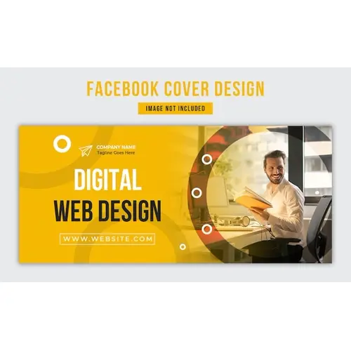 Digital marketing business Facebook Cover design