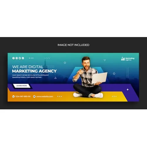 Digital marketing and corporate business agency Facebook cover or social media post template
