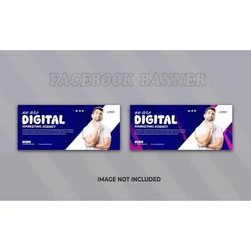 Digital marketing and corporate business Facebook cover template design