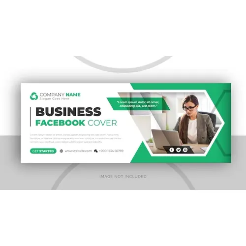Digital marketing corporate social media facebook cover template