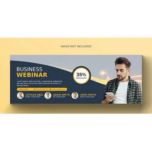 Digital marketing corporate social media facebook cover template