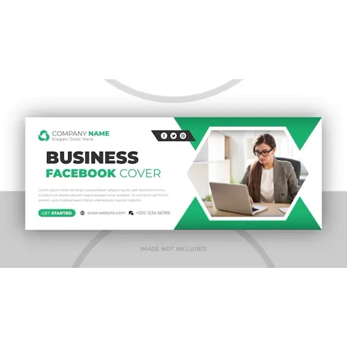 Digital marketing facebook banner template