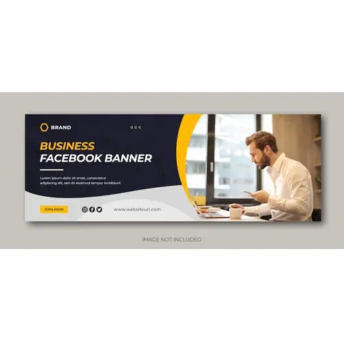 Digital marketing facebook banner template