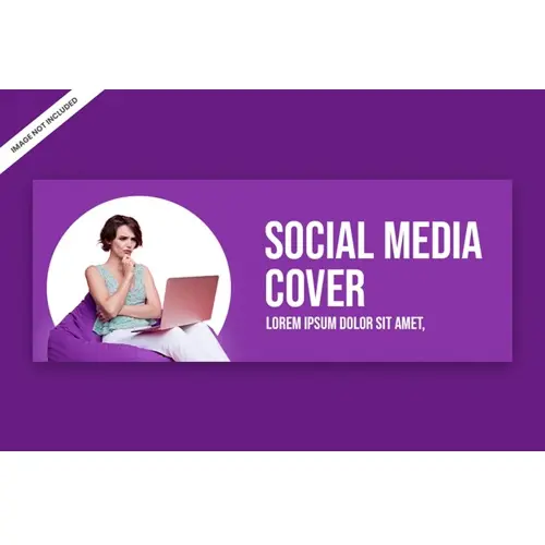 Digital Marketing Facebook banner template