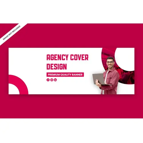 Digital Marketing Facebook banner template