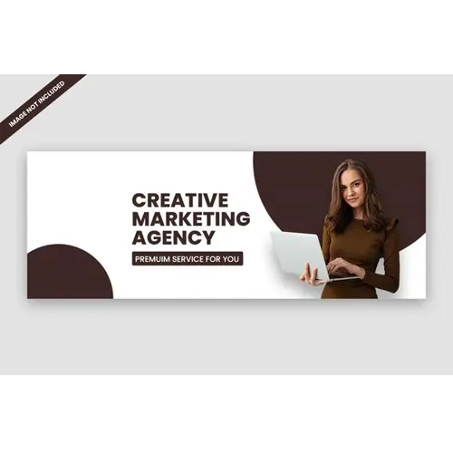 Digital Marketing Facebook banner template